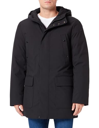 Geox Męska kurtka M SPHERICA BLACK54_IT, czarny, 54