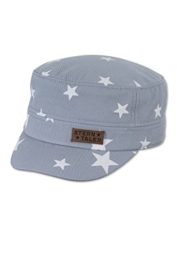Sterntaler Unisex dziecięca czapka robocza, gwiazdki, błękitna, normalna, błękitny, 53