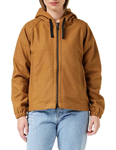 G-STAR RAW Wool Hoody Jacket Kurtka Damska, Brązowy (Oxide Ocre D22038-B965-1329), XL