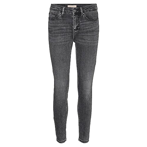 VERO MODA Damskie spodnie jeansowe, Medium Grey Denim, (XS) W / 32L