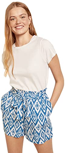Springfield Damska torba papierowa z nadrukiem, jasnoniebieska, UK 10, Jasnoniebieski, 36
