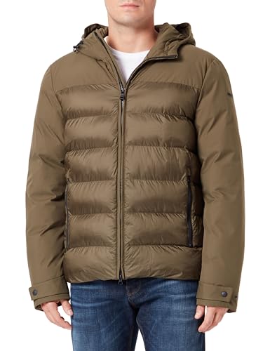 Geox Kurtka męska M Sapienza, OLIVE NIGHT/OLIVE NI, 52