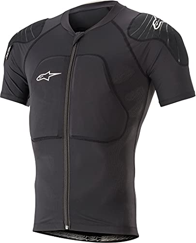 Alpinestars Uniseks Paragon Lite Short Sleeve Protection Jacket Protection Jacket Protection, czarny, XL