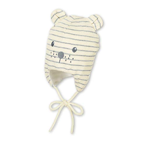 Sterntaler Strickmütze Cappellopello Czapka dziecięca, Beżowy (Ecru 908), 45