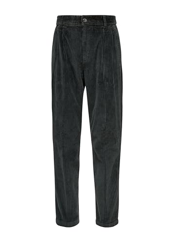 s.Oliver Sales GmbH & Co. KG/s.Oliver Damskie spodnie sztruksowe. Spodnie ze sztruksu. Krój Ankle Fit, zielony, 44