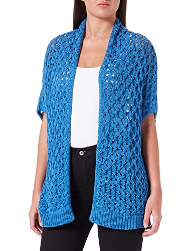 United Colors of Benetton Sweter damski kardigan, Blu 81h, S