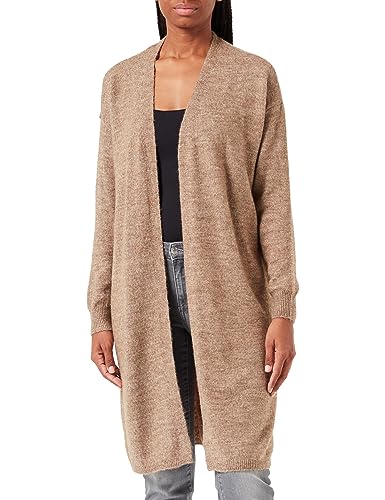 Bestseller A/S Damski kardigan Pcjuliana Ls Long Knit Noos Bc, Fossil, XL