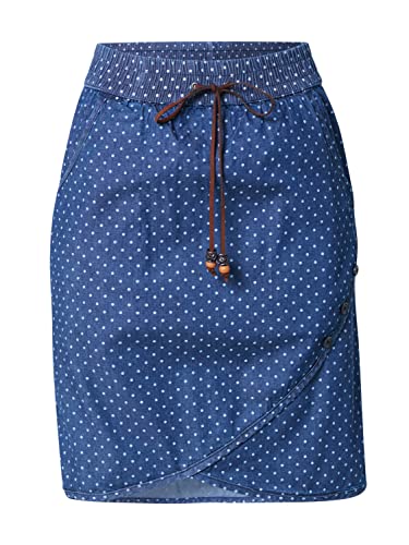 ALIFE and Kickin LuciAK B Skirt damska spódnica letnia, ciemny denim, XS