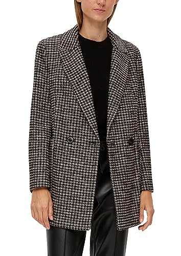 s.Oliver BLACK LABEL Damski płaszcz outdoorowy krótki, brązowy, 36
