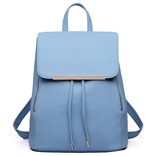 Miss Lulu Ladies Fashion PU Leather Backpack Plecak Torba na ramię