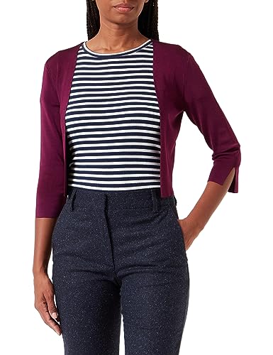 Vera Mont Vera Mont Damski kardigan z dzianiny, Prawdziwy purpurowy, L