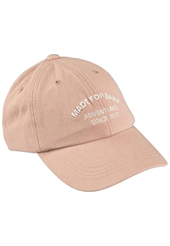 Camel Active Womenswear Damski 306400/1C40 czapka bejsbolowa, różowa, OS, rose, jeden rozmiar