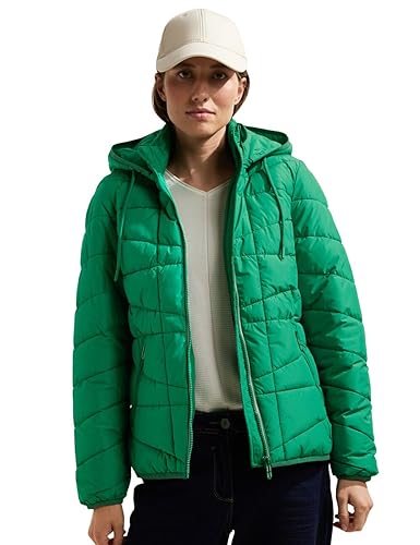Cecil Damska kurtka pikowana, Evergreen, M