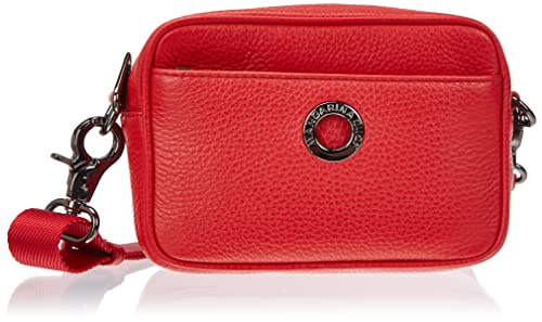 Mandarina Duck Damski płomień Scarlet Mellow skórzany Crossover, Taglia Unica