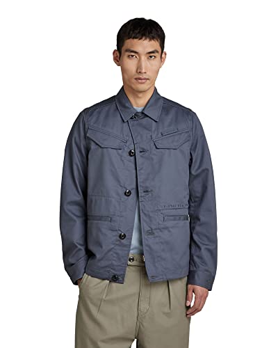 G-STAR RAW Męska kurtka robocza, Niebieski (Fantem Blue C962-863), XS
