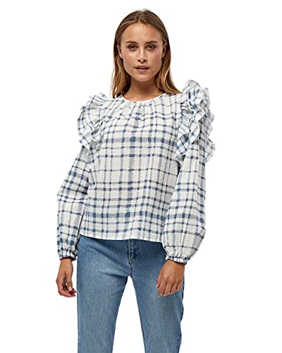 Peppercorn Bluzka damska Dia, 0001c White Checked, XXL