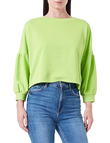 myMo Bluza damska 12427202, limonkowa, M, Limette, M