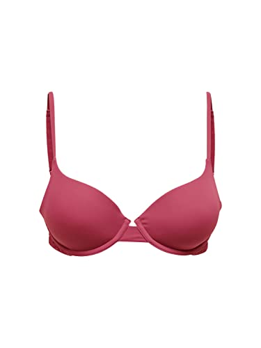 ONLY Women's ONLTRACY T-Shirt Biustonosz Dry Rose/Detail:DTM LACE, 75C, Dry Rose/Szczegóły: dtm Lace, 75C