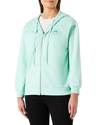 Pinko Damska koszula Gaio Giubbino Felpa Cotone St. Henley, E51_blu Pelle Uovo, M