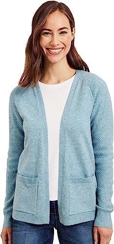 Cecil kardigan damski, Faded Blue Melange, XL