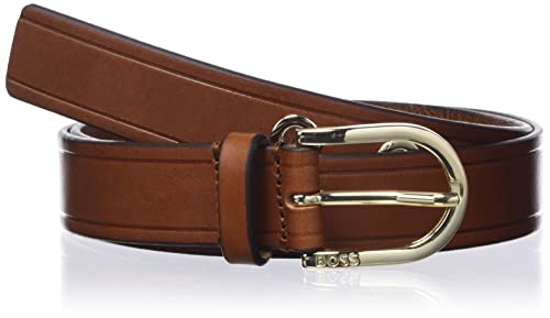 BOSS Damski pasek, Medium Brown210, 90
