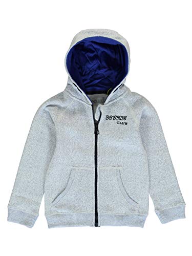 Cytryna Beret Mały Chłopak Kardigan Bluza z kapturem, Niebieski (jasnoniebieski), 128/134 cm
