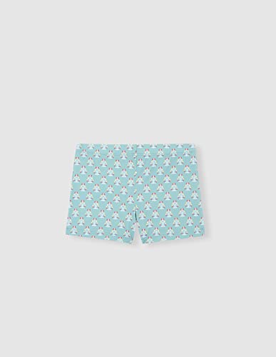 Gocco Chłopięce Traje DE BA✶O Estampado Indio kąpielówki, Turquesa Suave, 3 lata