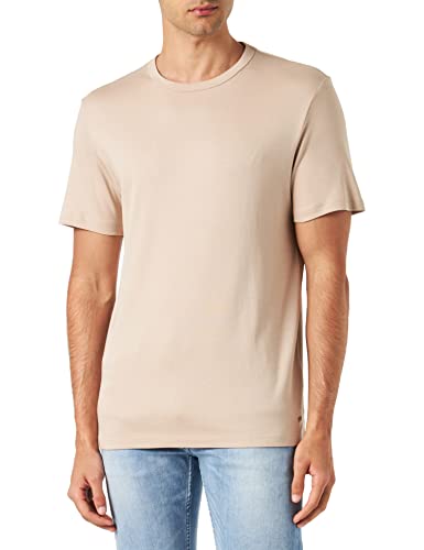 HUGO Męski T-shirt, jasny beż 274, S, Light Beige274, S