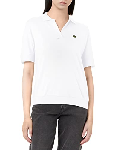 Lacoste Damska koszulka polo, Biały, XS
