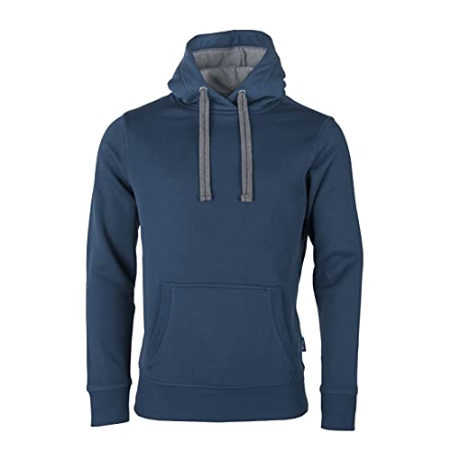HRM Bluza z kapturem unisex Sweat Hoodie Premium dla kobiet i mężczyzn z kontrastową wyściółką wewnętrzną, basic Hoodie Uniseks, sweter damski i męski, wysokiej jakości i zrównoważona odzież,