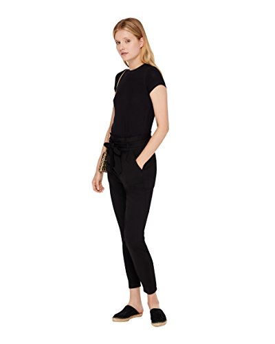 Vero Moda Kobiety Vero Moda Damskie spodnie High Waisted Loose Fit M34black Spodnie, Czarny, (M) W / 34L