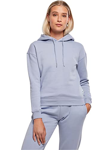 Urban Classics Damska bluza z kapturem Organic Hoody, fioletowa, 4XL