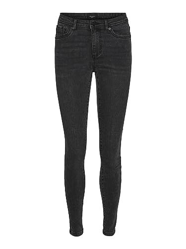 bestseller a/s damskie spodnie jeansowe, Czarny Denim/Szczegóły: sprany, (XS) W / 32L