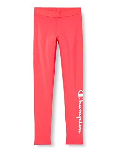 Champion Dziewczęce i dziewczęce Legacy American Classics Regular Logo legginsy, czerwone, 15-16 lat