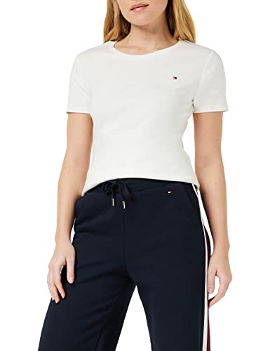 Litao-Case Damskie topy z dzianiny Slim Cody Rib C-NK SS S/S, wielokolorowe, L, Wielobarwny, L