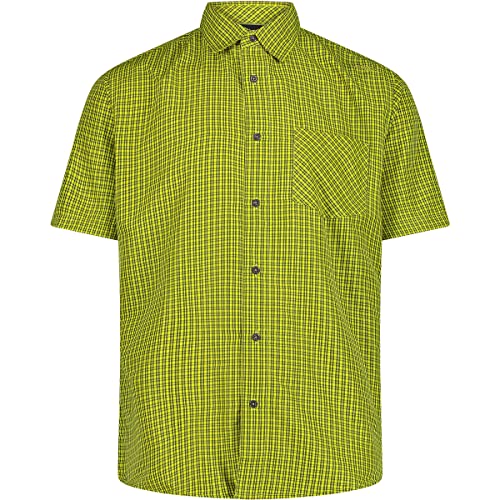 CMP Koszula męska, Siarka-Oil Green, 46, Siarka-zielony olej, 42