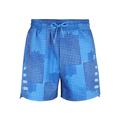 FILA Rodeneck AOP szorty lapis niebieskie tabletki kamuflażowe AOP-XL