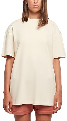 Urban Classics Damska koszulka damska Oversized Boyfriend Tee, T-shirt dla kobiet o wyglądzie oversize, dostępny w wielu kolorach, rozmiary XS - 5XL, Whitesand, L