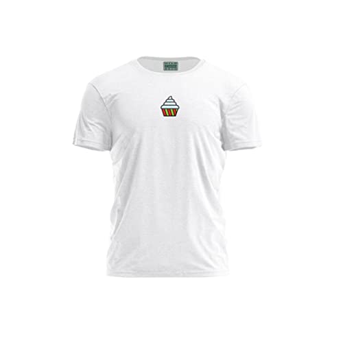 Bona Basics T-shirt męski, biały, M