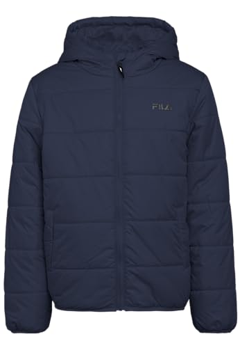 FILA Berghuelen Padded Jacket uniseks, Black Iris, 146-152