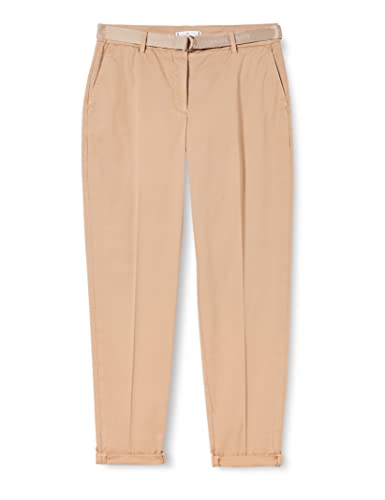 Tommy Hilfiger Damskie spodnie Co-Twill Michelle Tapered, BEŻOWY, 66