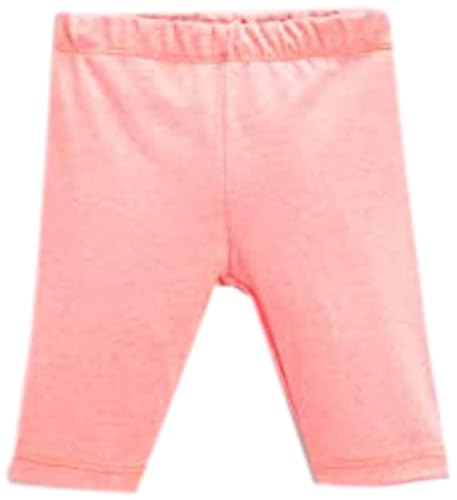 Koton Baby Girl Elastic Waist Capri legginsy bawełniane, różowy (255), 12-18 Miesiące