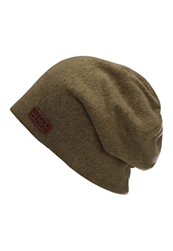 Sterntaler Chłopięca czapka beanie Slouch-Beanie, melanż, ciemnozielona, 53