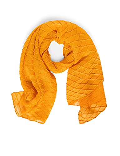 Street One Damski szalik poliestrowy Schal, Sulphur Yellow, A