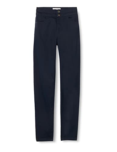 Naf Naf Damskie spodnie dziecięce Fpower Skinny Th, granatowy, 32