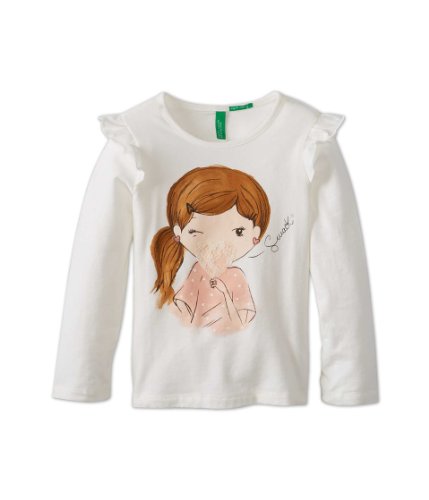 United Colors of Benetton kurtka M/L 3p4ba500a Bluza dziecięca z długim rękawem (1 opakowanie), szary 64 q, 50