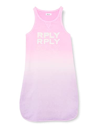 Sukienka Replay dla dziewczynki, 050 Tie & Dye Pink - Fioletowy, 14 lat