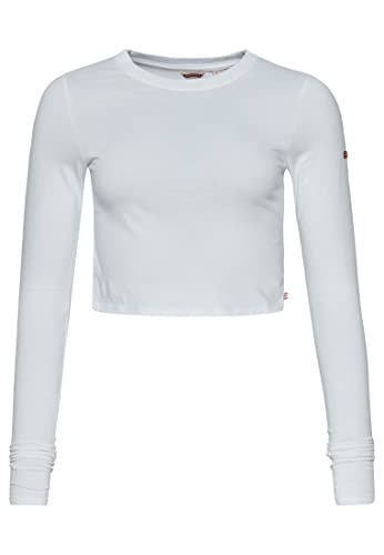 Superdry Koszula Vintage Tiny L/S Top Optic 42 Damski, Optyczny, 40