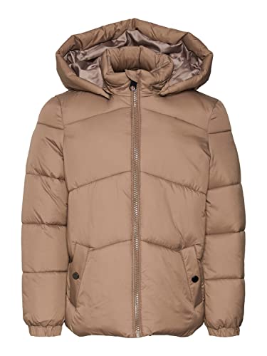 VERO MODA VMUPPSALA kurtka damska krótka kurtka dziewczęca, Brown Lentil, 128