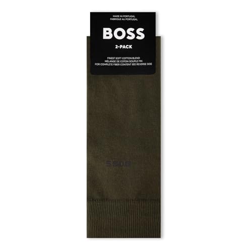 BOSS Męskie skarpety regularne (2 sztuki), Open Green362, 39-42 EU